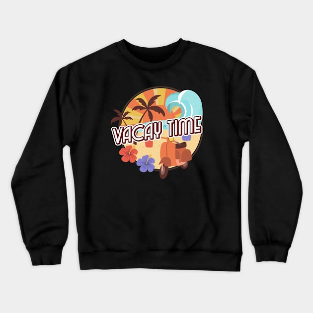 Vacay Time Crewneck Sweatshirt by Artisan